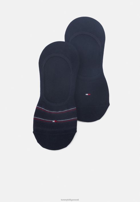 footie preppy 2 pakiga treenimissokid RJV626944 merevägi Tommy Hilfiger