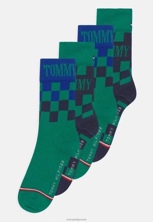 kids racercheck 4 pakki sokid RJV627130 roheline/sinine Tommy Hilfiger