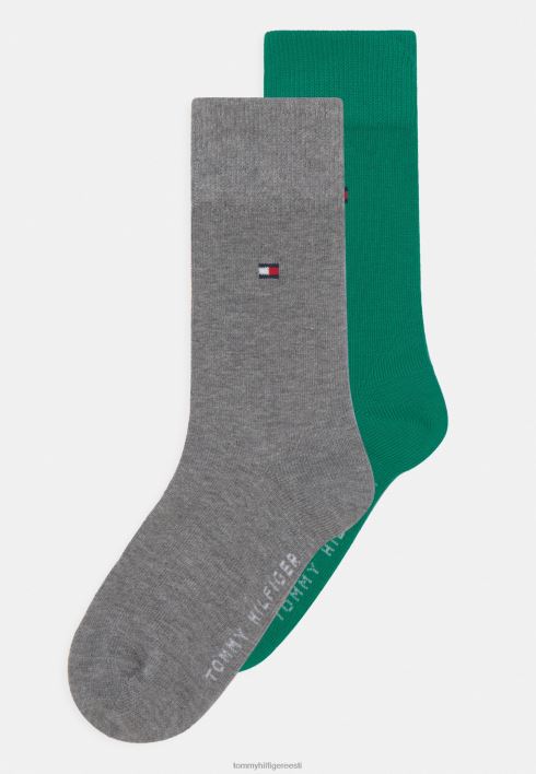 laste põhi 2 pakki sokid rohelised RJV627114 roheline Tommy Hilfiger