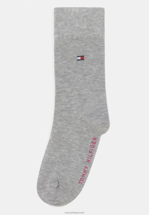 laste põhilised 2 pakki sokid RJV626733 magenta Tommy Hilfiger