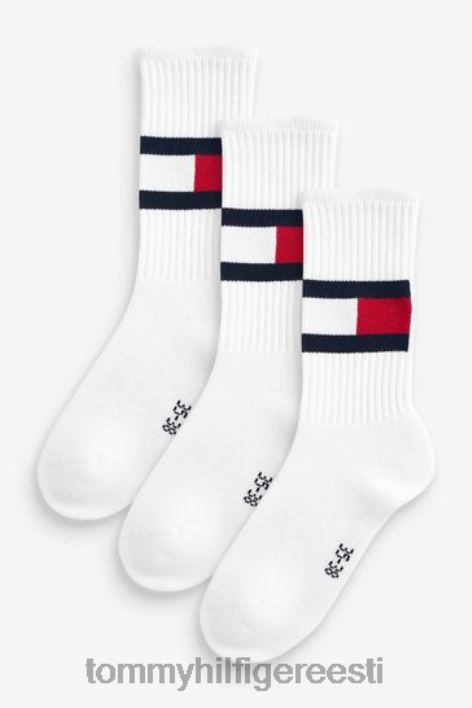 lipu sokid 3 tk RJV623220 valge Tommy Hilfiger