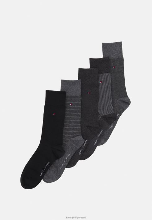 meeste kinkekarbis birdeye 5 pakki sokid RJV627068 hall melanž Tommy Hilfiger