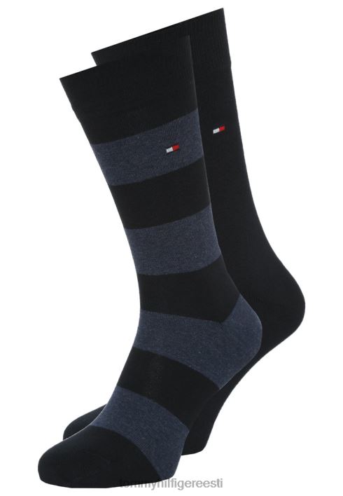 meeste ragbisokk 2 pakki sokid RJV627081 tume merevägi Tommy Hilfiger
