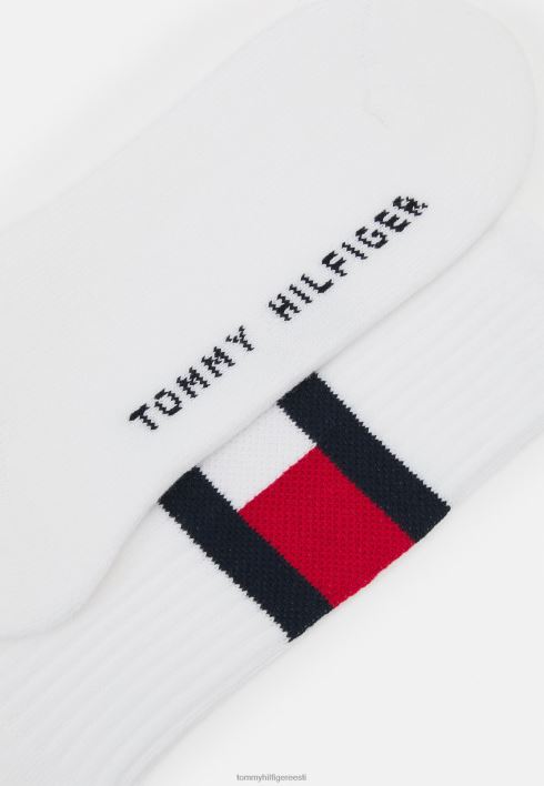 meeste sokilipp ecom 3 pakki sokid RJV626963 valge Tommy Hilfiger