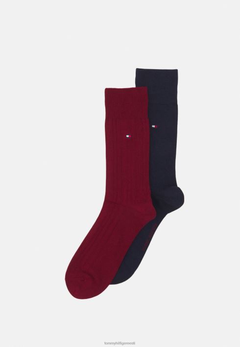 meeste sokk fancy 2 pakki sokid RJV626722 rouge Tommy Hilfiger