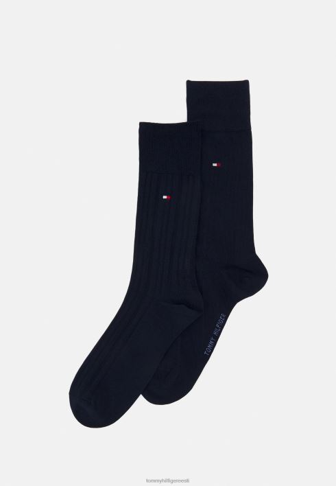 meeste sokk fancy 2 pakki sokid RJV626827 merevägi Tommy Hilfiger
