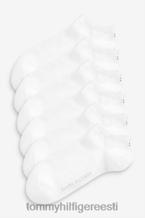 meeste tossusokid 6 tk RJV623200 valge Tommy Hilfiger