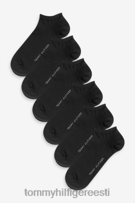 meeste tossusokid 6 tk RJV623321 must Tommy Hilfiger