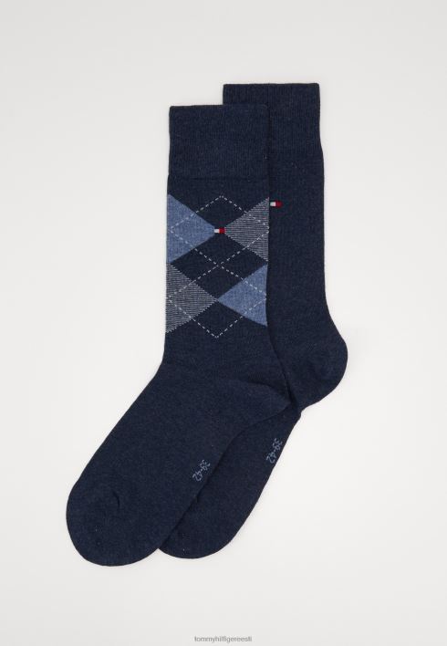 mehed kontrollivad 2 pakki sokke RJV626969 teksad Tommy Hilfiger