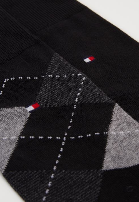 mehed kontrollivad 2 pakki sokke RJV627024 must Tommy Hilfiger