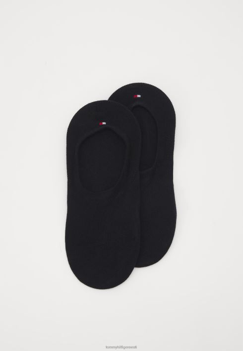 naiste footie 2 paki treenimissokid RJV626786 must Tommy Hilfiger