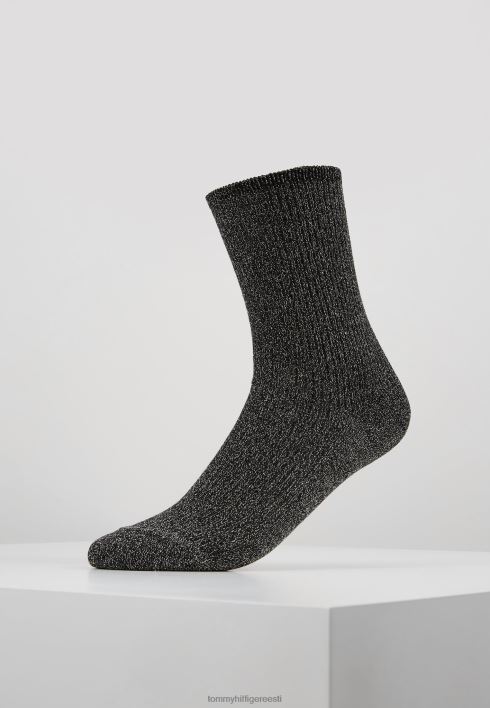 naiste sädelevad sokid RJV626981 must Tommy Hilfiger