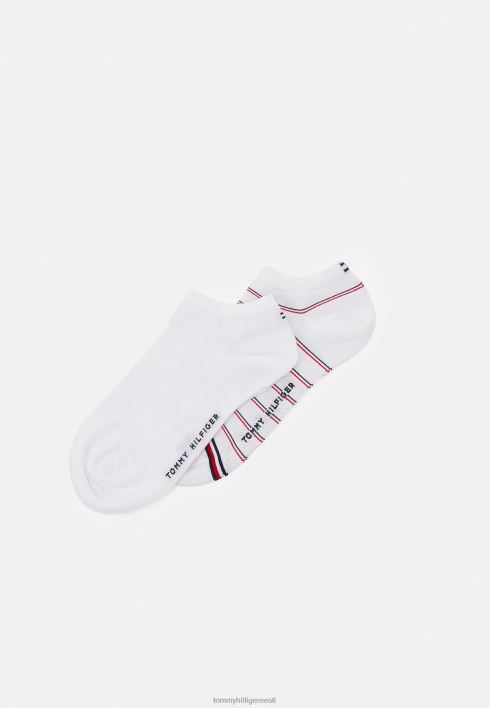 naiste sneaker preppy 2 pakki sokid RJV626721 valge Tommy Hilfiger