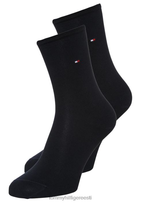 naiste sokk vabaaja 2 pakki sokid RJV624183 kesköösinine Tommy Hilfiger