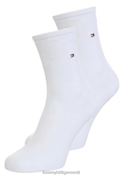 naiste sokk vabaaja 2 pakki sokid valged RJV626757 valge Tommy Hilfiger
