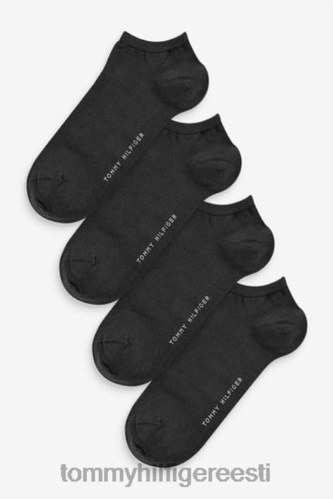 naiste tossusokid 4 tk RJV623307 must Tommy Hilfiger