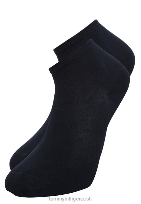 naiste vabaaja lühike sokk 2 pakki sokid kesköösinine RJV626830 kesköösinine Tommy Hilfiger