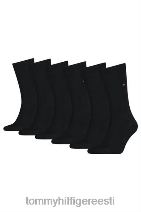 unisex flag crew sokid 2 pakk RJV623346 sinine Tommy Hilfiger