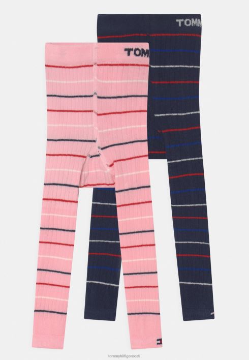 baby stripe 2 pack unisex retuusid sukad RJV627156 roosa Tommy Hilfiger