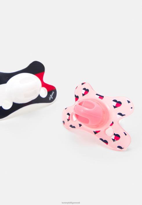 baby dummy 2 pakki unisex mannekeeni RJV625320 roosa Tommy Hilfiger