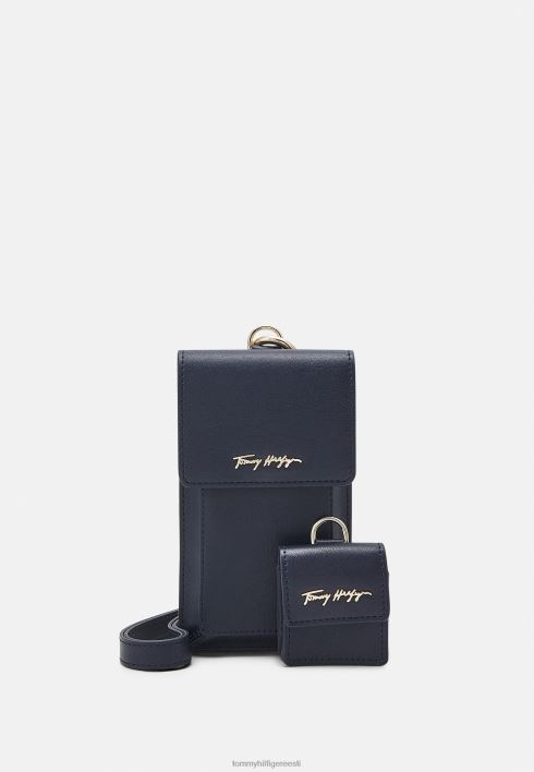 ikooniline telefoni rahakott telefoni ümbris RJV625629 kõrbe taevas Tommy Hilfiger