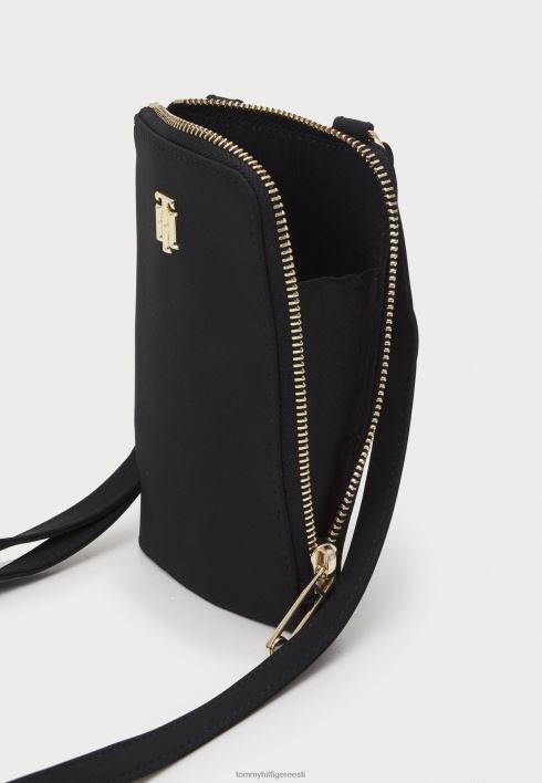 minu telefoni rahakott telefoni ümbris RJV624349 must Tommy Hilfiger