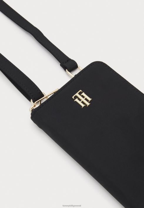 minu telefoni rahakott telefoni ümbris RJV624349 must Tommy Hilfiger