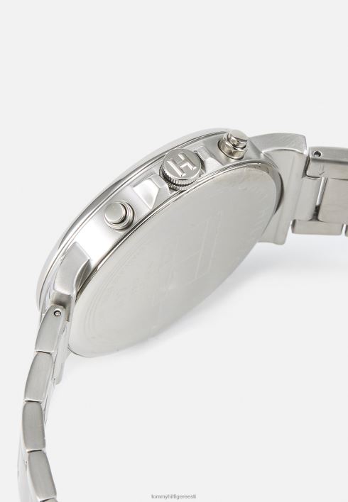 Danieli kronograafi kell RJV626694 hõbedane/sinine Tommy Hilfiger