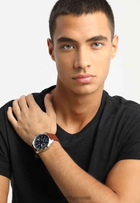 Deckeri vabaaja kronograafikell RJV626706 sinine Tommy Hilfiger