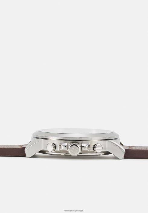 Henry käekell RJV626652 pruun/hõbedane/sinine Tommy Hilfiger