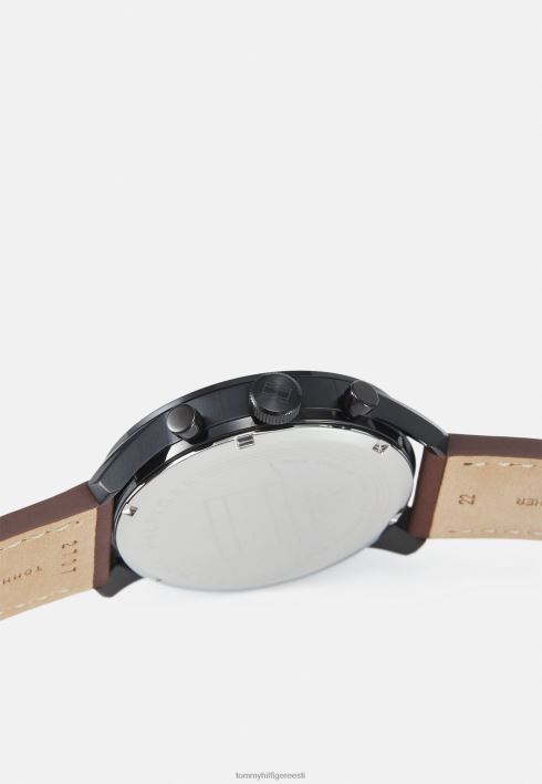 Matthew kronograafi käekell RJV626481 pruun/must Tommy Hilfiger