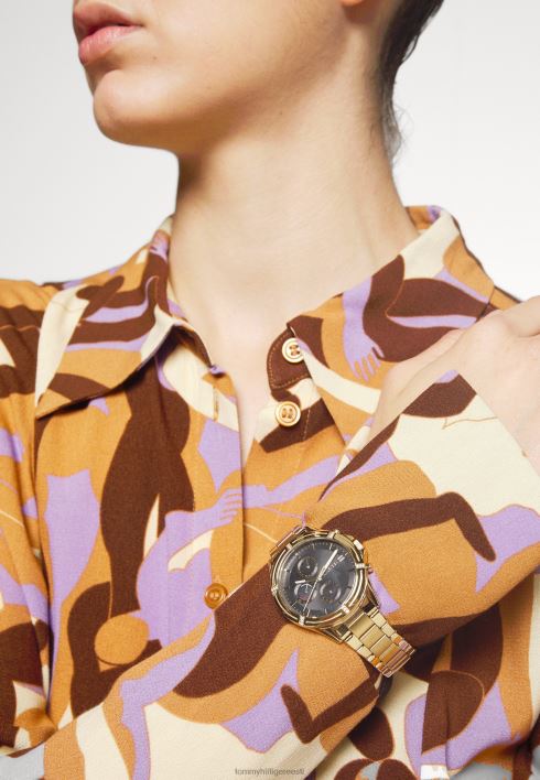 ariana kronograafi kell RJV625197 kullavärvi Tommy Hilfiger