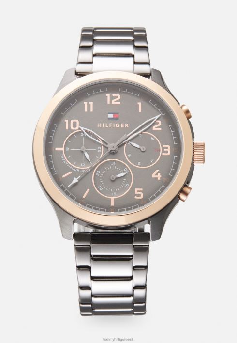 asheri kronograafi kell RJV626716 hall/roosikuldne Tommy Hilfiger