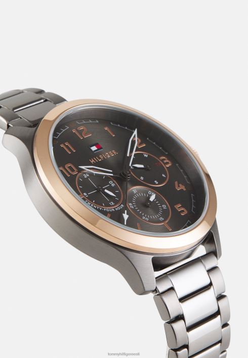asheri kronograafi kell RJV626716 hall/roosikuldne Tommy Hilfiger