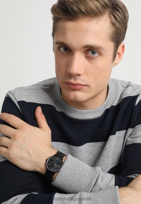 brooklyni vabaaja käekell RJV626637 schwarz Tommy Hilfiger