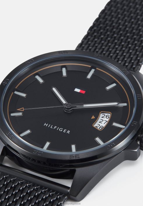 carteri käekell RJV626631 kõik must Tommy Hilfiger