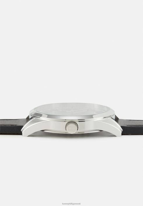 griffini käekell RJV626636 must/hõbedane Tommy Hilfiger