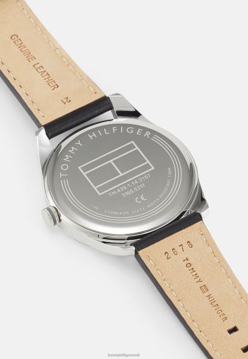 griffini käekell RJV626636 must/hõbedane Tommy Hilfiger