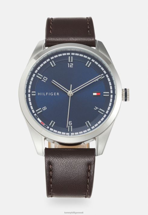 griffini käekell RJV626655 pruun/sinine Tommy Hilfiger