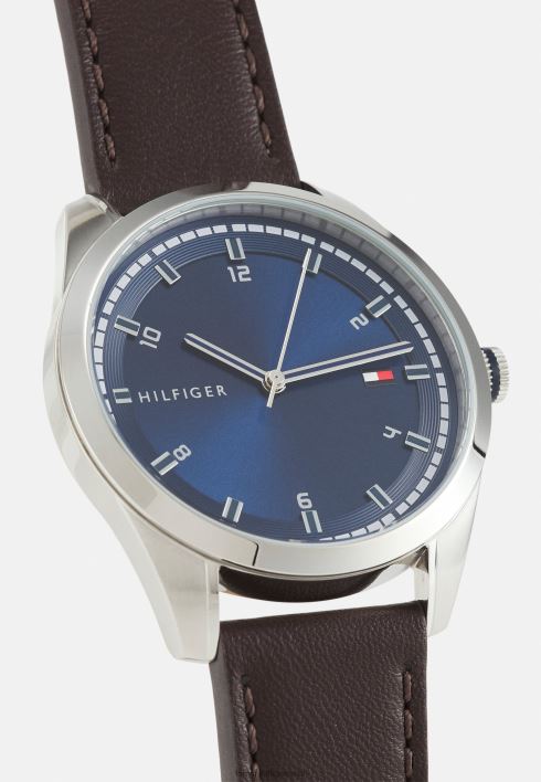 griffini käekell RJV626655 pruun/sinine Tommy Hilfiger