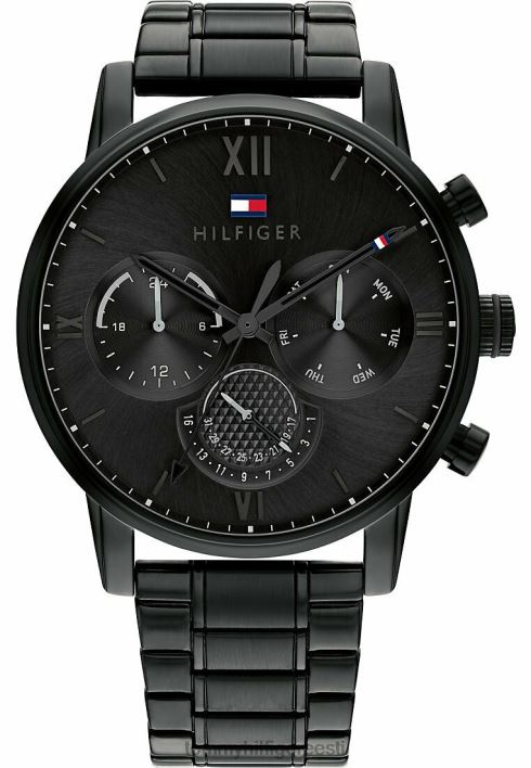 kronograafi kell RJV626423 schwarz Tommy Hilfiger