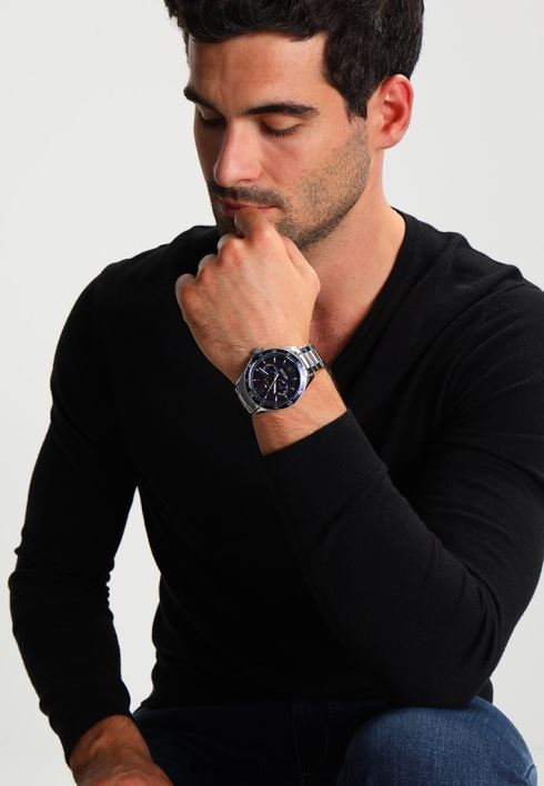 kronograafi kell RJV626625 silberfarben/blau Tommy Hilfiger