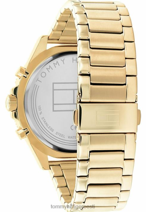 kronograafi kellade tarvikud RJV626341 kullast Tommy Hilfiger