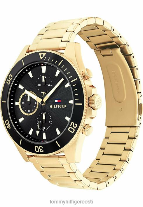 kronograafi kellade tarvikud RJV626341 kullast Tommy Hilfiger