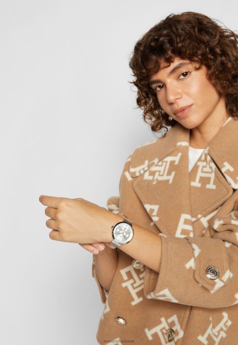 kronograafi kellade tarvikud RJV626603 hõbedane Tommy Hilfiger