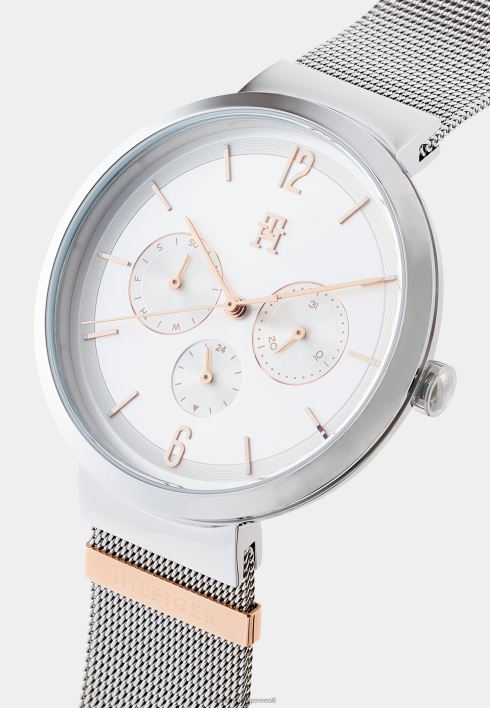 kronograafi kellade tarvikud RJV626603 hõbedane Tommy Hilfiger