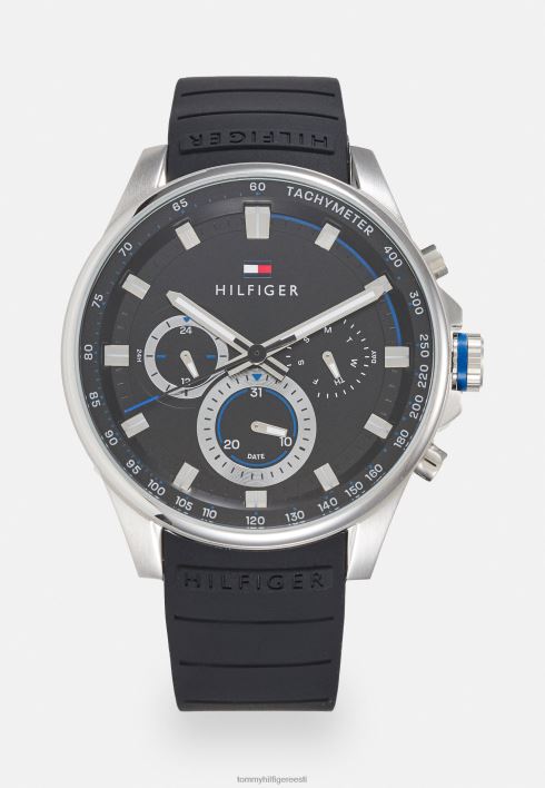 max kell RJV626617 must/hõbedane Tommy Hilfiger