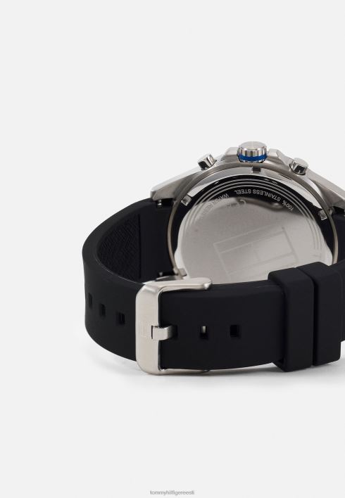 max kell RJV626617 must/hõbedane Tommy Hilfiger