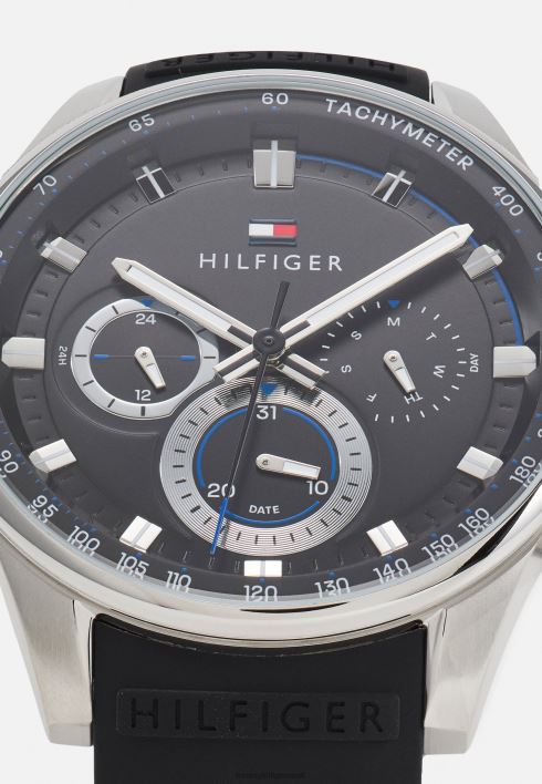 max kell RJV626617 must/hõbedane Tommy Hilfiger