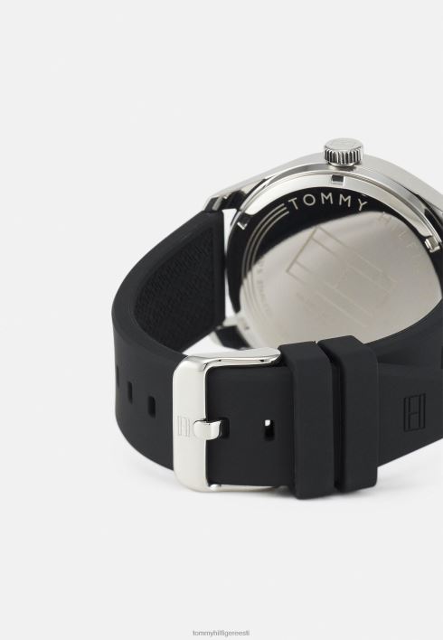 oliveri käekell RJV626671 must/hõbedane Tommy Hilfiger